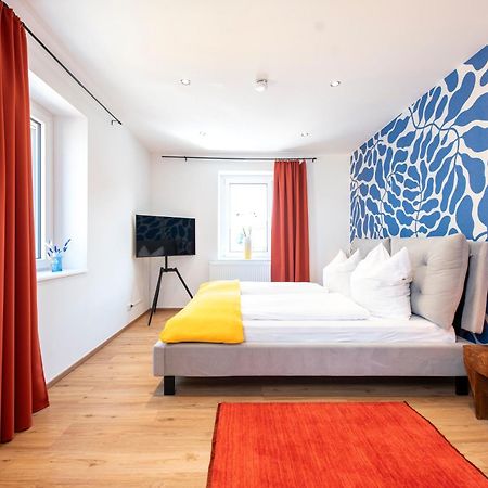 Bunter Hund Apartments - Zentrales Apartment, Parkplatz, Wintergarten, Kinderzimmer Rothenburg ob der Tauber Eksteriør billede