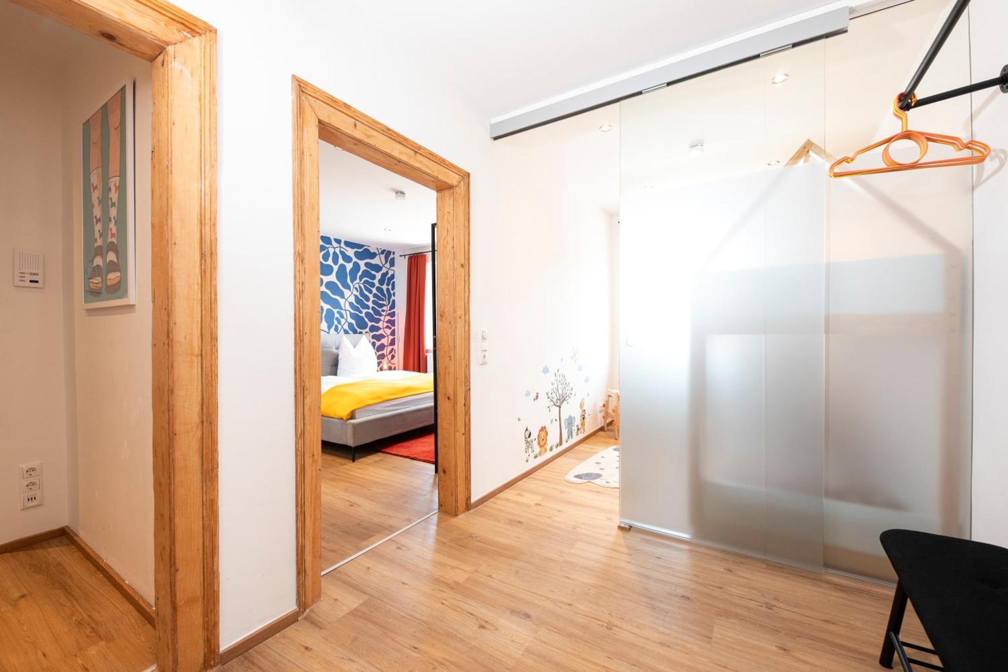 Bunter Hund Apartments - Zentrales Apartment, Parkplatz, Wintergarten, Kinderzimmer Rothenburg ob der Tauber Eksteriør billede